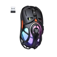 Onikuma DM02 Honeycomb Tri-Mode RGB Wireless Gaming Mouse